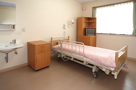 自然光の差し込む居室
