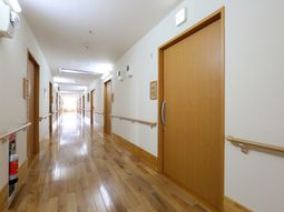 清潔な廊下の景観