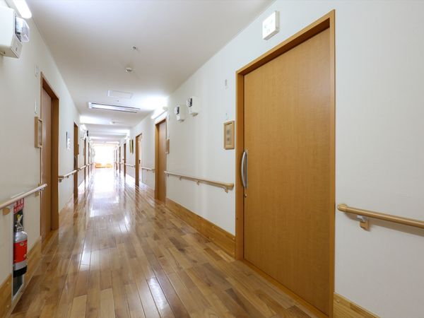 清潔な廊下の景観