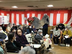 和やかな雰囲気のイベント充実スペース