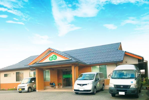 駐車場のある入口