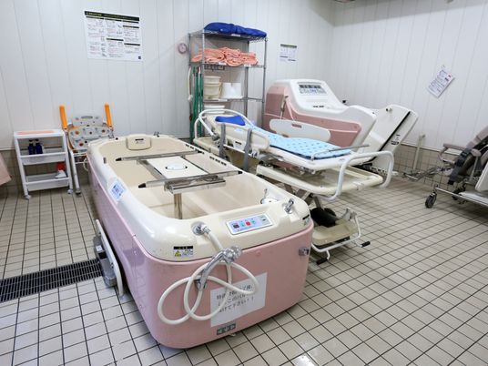 清潔な浴室設備
