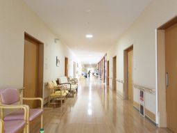 明るい廊下の様子