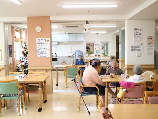 ダイニングルームの日常風景