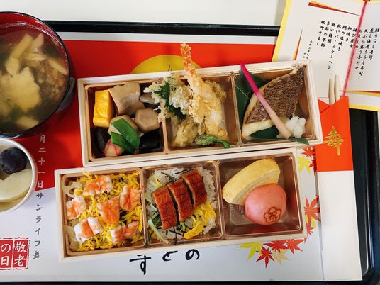 美しい和食のお膳