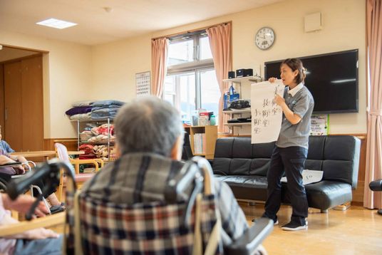 講義を行う室内