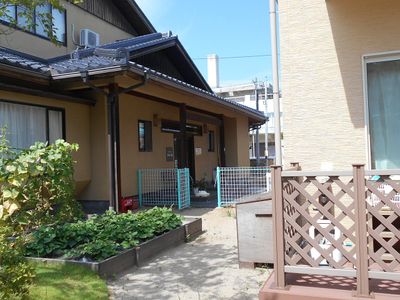 緑が豊かな庭