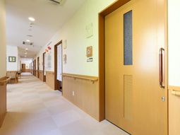 清潔感のある廊下