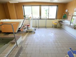 整備された浴室の様子