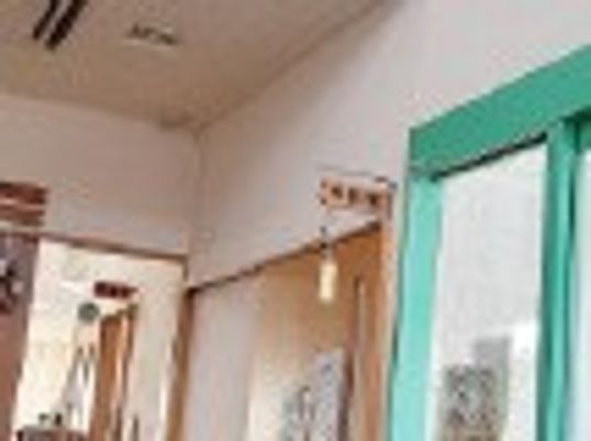 明るい廊下