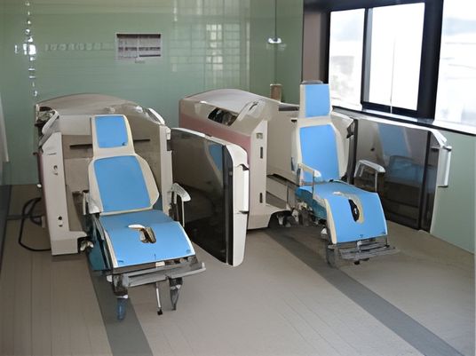 最新設備の浴室