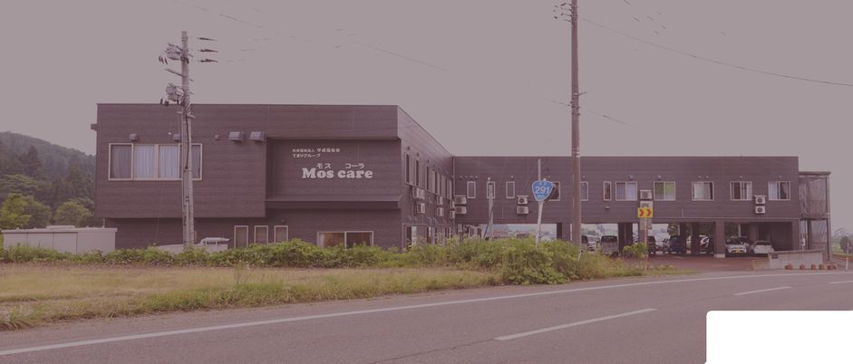 広々とした外観