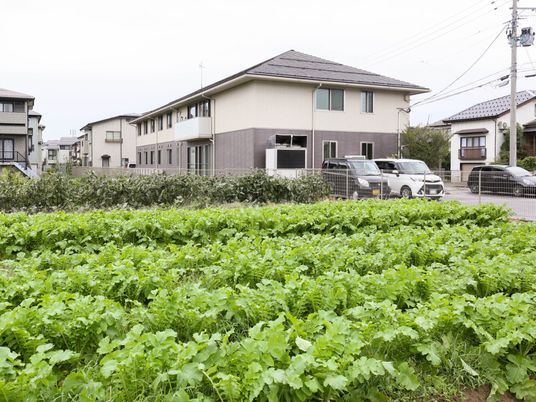 緑あふれる建物外観