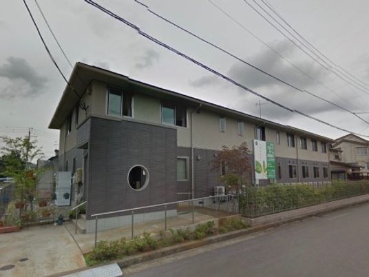 外観の建物と看板
