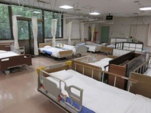 明るい多床室