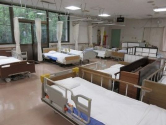 明るい多床室