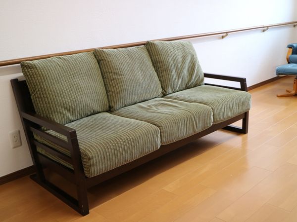 快適な休憩用ソファ