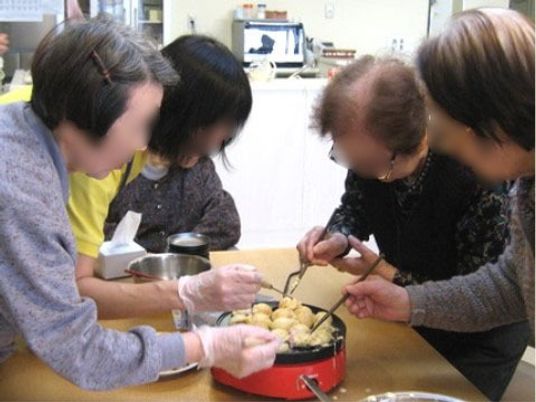 共同料理活動の様子