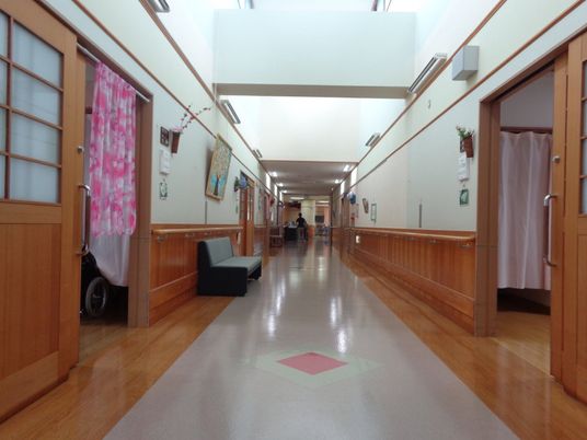 長い廊下