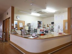 清潔なフロントの様子