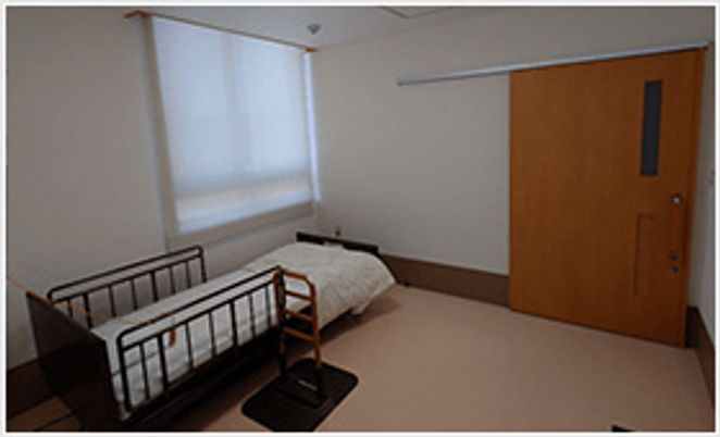 自然光が差し込む居室