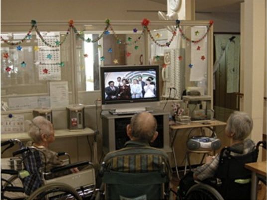 共有スペースの一角