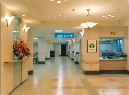 広々とした廊下