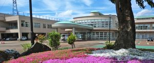 鮮やかな花の庭