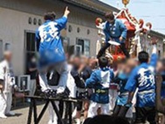 祭りの風景