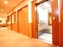 温かみのある廊下