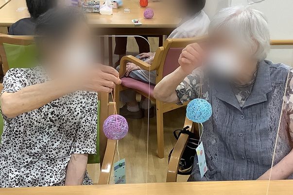 テーブルでの活動