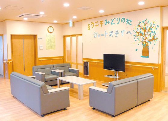 落ち着いた雰囲気のロビー