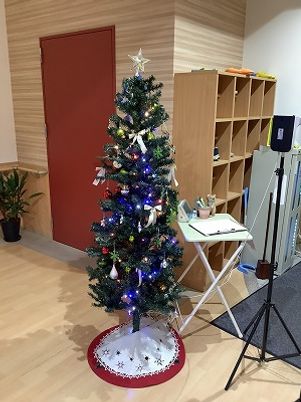 クリスマスツリーの様子