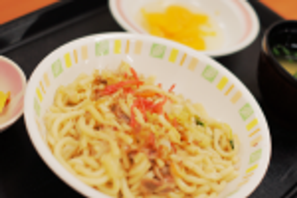 日替わりの麺料理