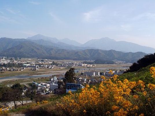 自然広がる眺望