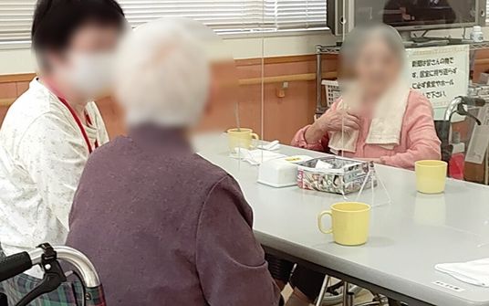 会話を楽しむスペース  