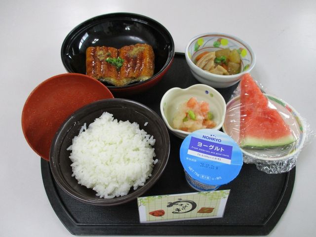 色とりどりの食事 料理 色とりどりの料理が並ぶ食事トレーです。多様なメニューで栄養バランスを考慮しています。