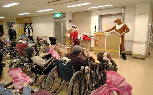 入居者と交流イベント