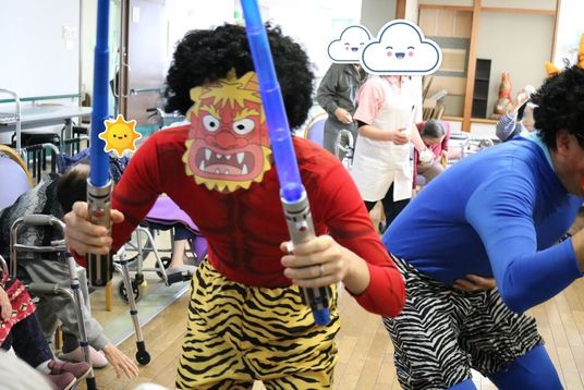 楽しいイベント中の部屋