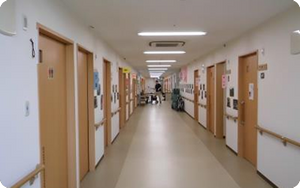 明るい廊下
