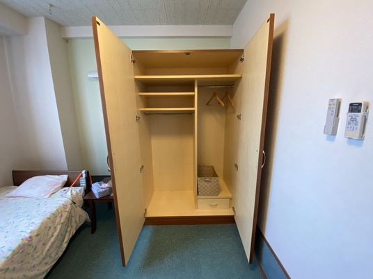 居室の整然とした収納