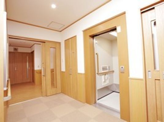 清潔感のある廊下
