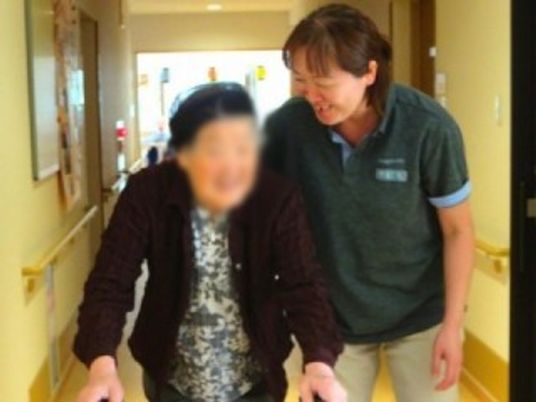 親切な支援の廊下