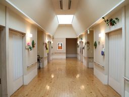 廊下の装飾が美しい空間