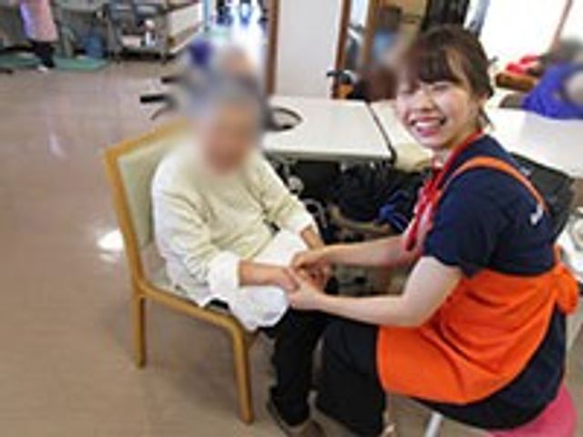 スタッフ活動中のラウンジ