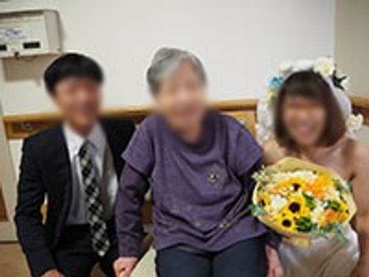 笑顔のシーン