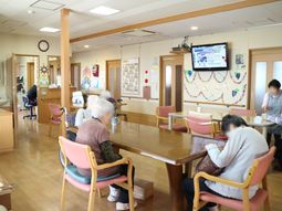 温かみのある共有スペース