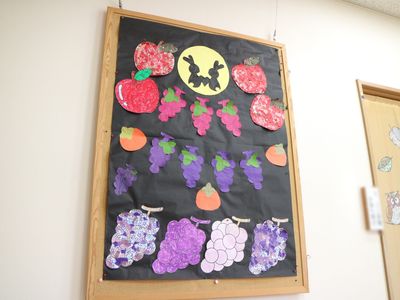 手作り掲示物の装飾