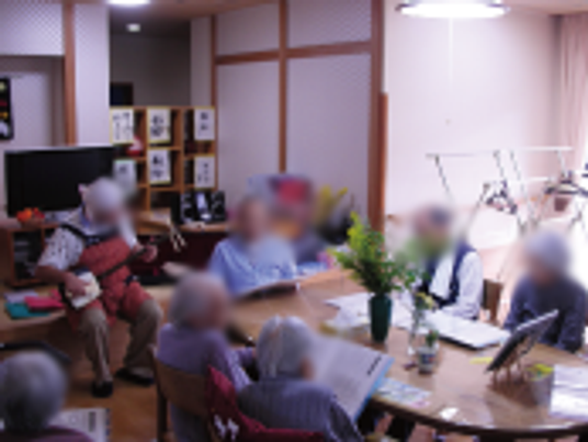 くつろぐ共有スペース