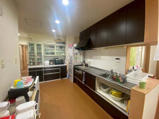 開放的な調理空間